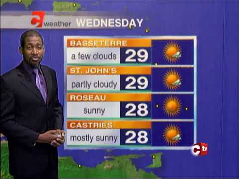 Caribbean Travel Weather - Wednesday January 31st, 2018