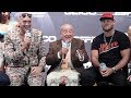 THE FULL TYSON FURY VS TOM SCHWARZ FINAL PRESS CONFERENCE & FACE OFF VIDEO