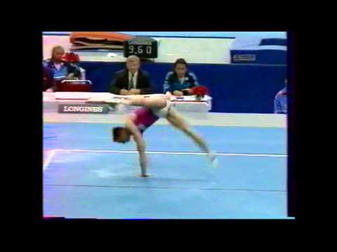 Andreas WECKER (GER) floor - 1994 Dortmund worlds