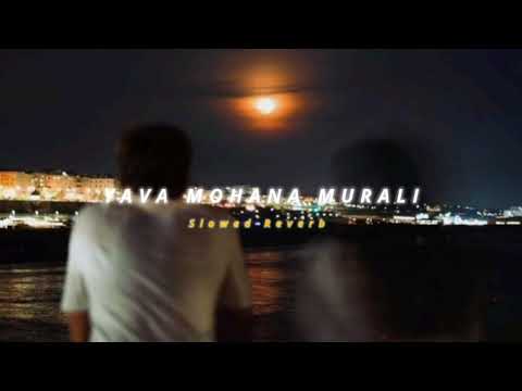 Yava MOHANA Murali ( Slowed + Reverb ) | Soul Vibez