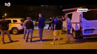 Motosikletle Yaklaştığı Kişiye Ateş Etti, Mermiler Bina ve Otomobile İsabet Etti