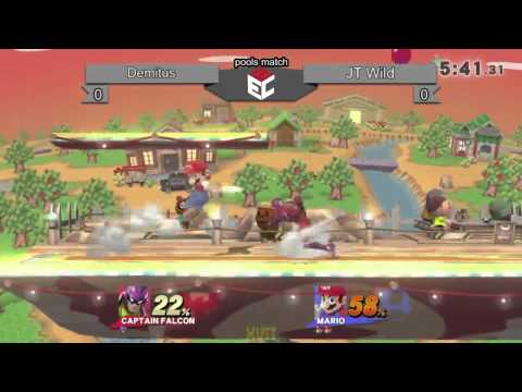 E2CXVII Singles Pools: Demitus (Captain Falcon) vs. JTWild (Mario)