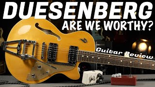 Video thumbnail for Duesenberg Starplayer TV - Three Steps Ahead? - Deep Dive Electric Guitar Review by The Guitaristas