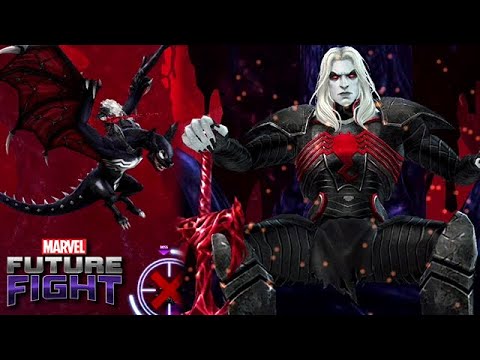 KNULL WORLD BOSS LEGEND FIRST LOOK!! DRAGON SYMBIOTE - Marvel Future Fight