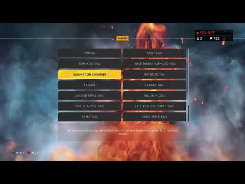 WWE 2K22 LIVE STREAM FIRST TIME PLAYING IT !!