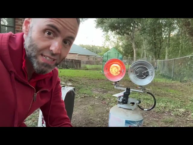 Propane Heater Lighting Instructions for Gasland Heater - alternate angle