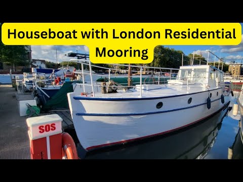 For Sale Houseboat with London Residential Mooring