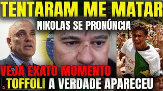 “Tentaram me matar”: Nikolas se pronuncia  | Toffoli não foi acidente Allan dos Santos REVELOU TUDO