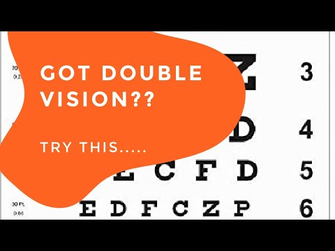 Got Double Vision?  TryThis