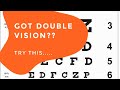 Got Double Vision?  TryThis
