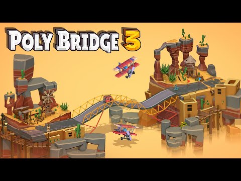 Gameplay de Poly Bridge 3
