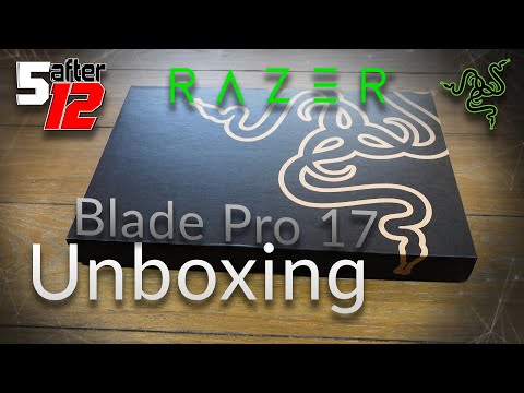 Razer Blade Pro 17 (2021) | RTX 3060 | Unboxing