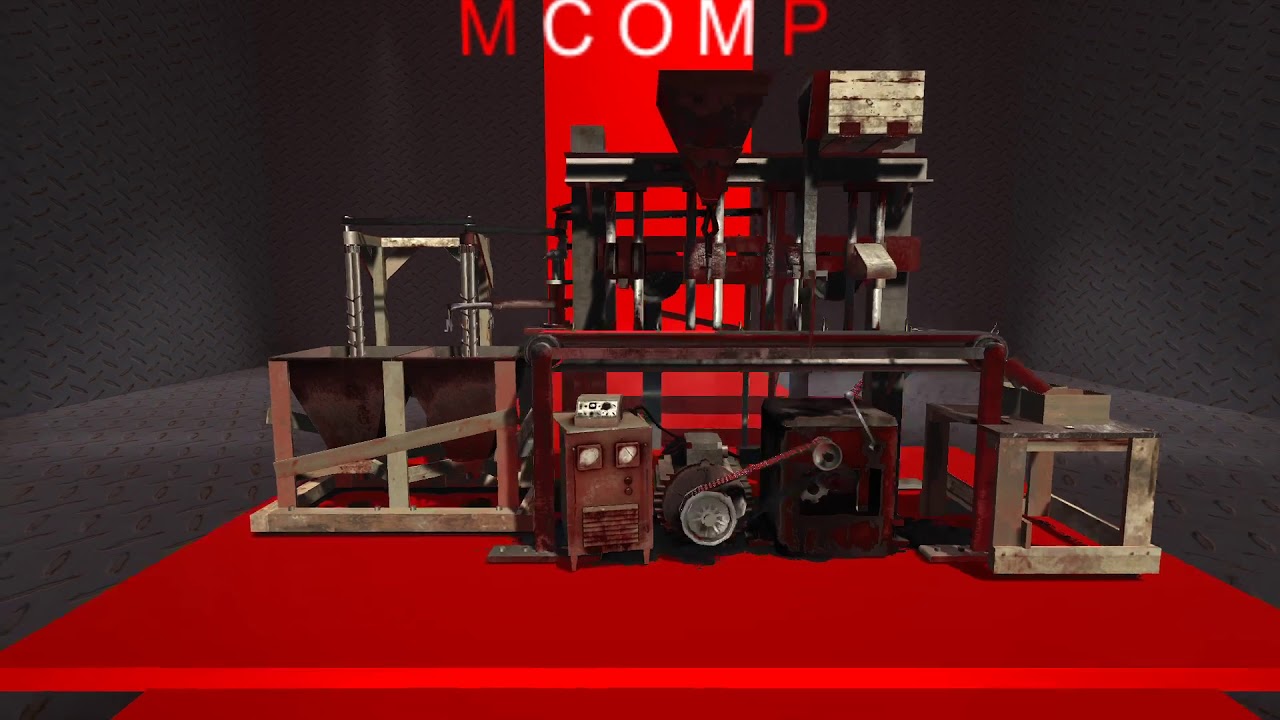 Ammo Making Machine 3D Model