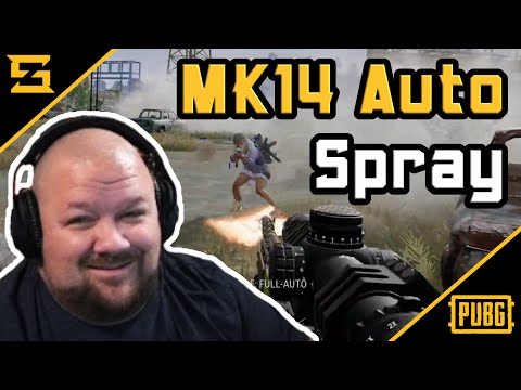 Hip Firing A Full Auto MK14 w/ chocoTaco | PUBG Duo Gameplay