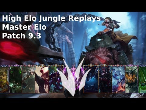 High Elo Jungle Replay | Sejuani | Master Elo | Patch 9.3 | (44)