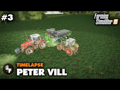 FS19 Peter Vill Timelapse #3 Selling Silage Bales