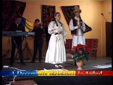 Ansamblul Romanasul Satu Mare, Diana Lipovan si Vlad Doros de 1 Decembrie la Ardud