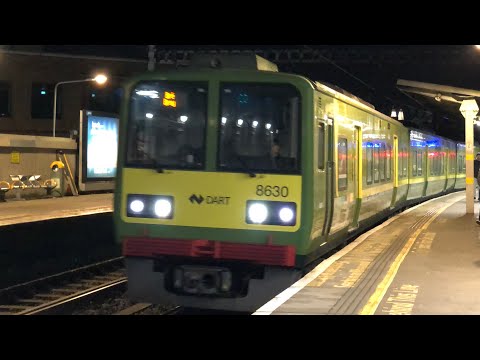 DART | IÉ8520 Class (8630) | Connolly - Bray Service