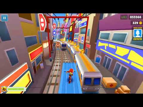 Cool Fullscreen Reverse Gameplay HD - Subway Surfers - Jake Star Seoul
