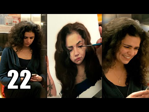 Surprising NYC Subway Riders with Portraits!