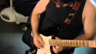 ( LETTER TO MY GIRLFREIND) jaming along to an  SRV tune