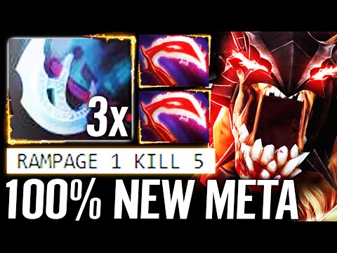 🔥 NEW META Lifestealer Manta RAMPAGE — 3x ILLusion 1 Kill 5 WTF Carry Build by Daxak Dota 2 Pro