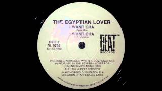 The Egyptian Lover - I want cha (LP Version)