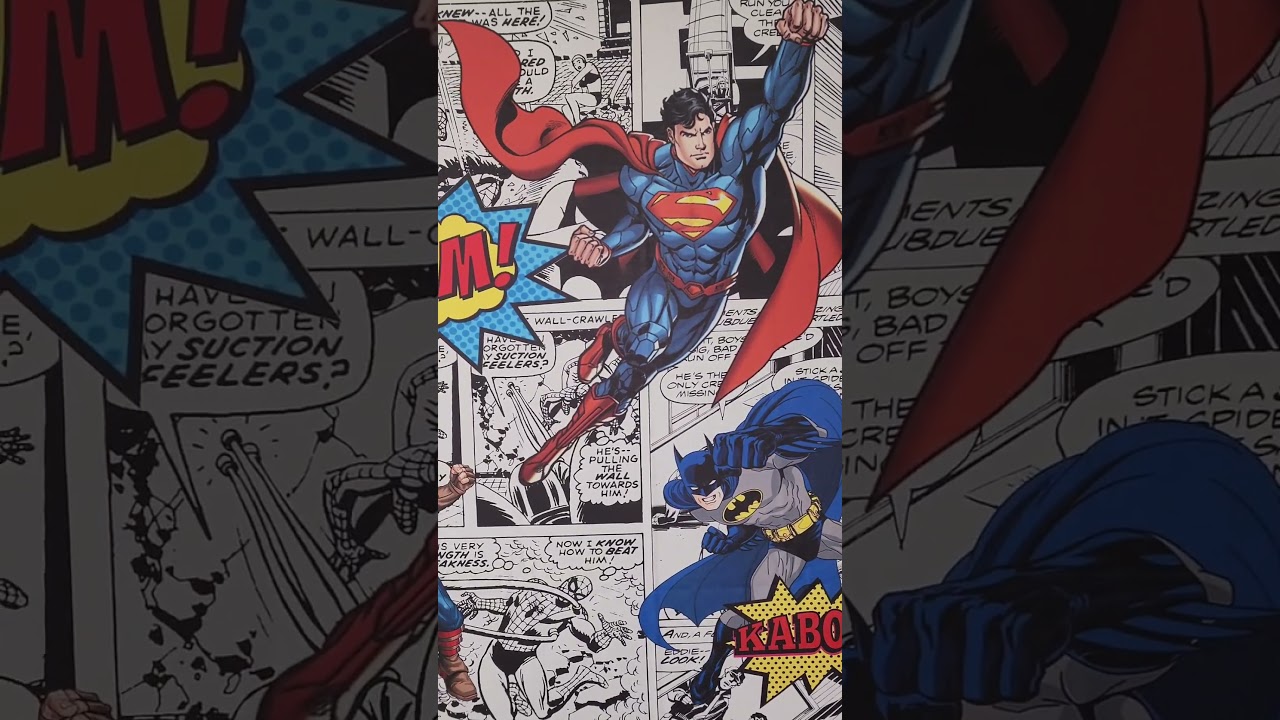 Superhero Themed Backdrop | Event Decor Backdrops | Superhero Fan | Avengers Fan | Superman | Hulk