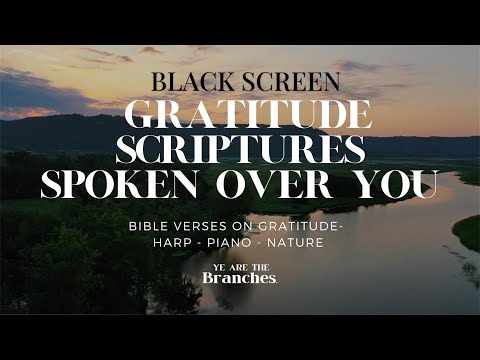 Fall Asleep Feeling Safe with 10 Hours of Calming Scriptures [Black Screen] #asmr #bible