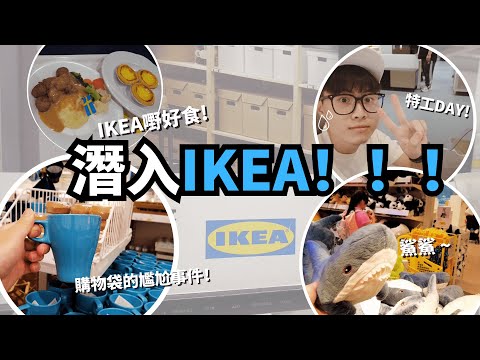 【IKEA沙田】 非專業特工潛入IKEA！竟然發現大機密！IKEA嘢好食！購物袋的尷尬事件！