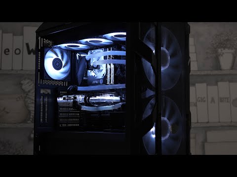 Cooler Master H500M with Barrow Distro Plate