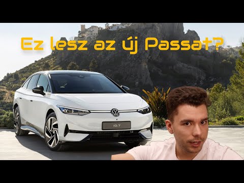 Ez lesz az új Passat? Volkswagen ID.7 Leleplezés - DRIVEN Hírek