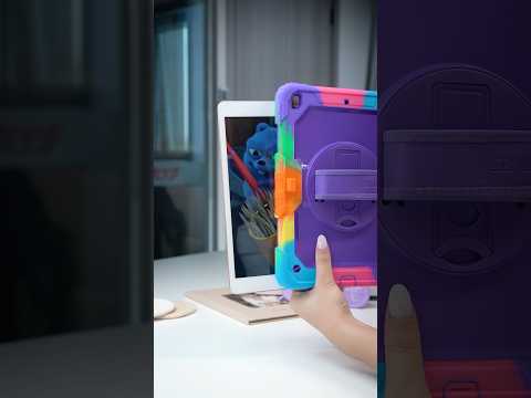 Colour purple iPad 10.2 case💜#unboxing #apple #ipad #ipadpro #ipadair #ipad8 #ipadcase #seymac