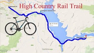 preview picture of video 'Cycling High Country Rail Trail 2015'