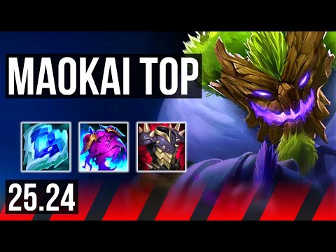 MAOKAI vs JAX (TOP) | KR Diamond | 25.24