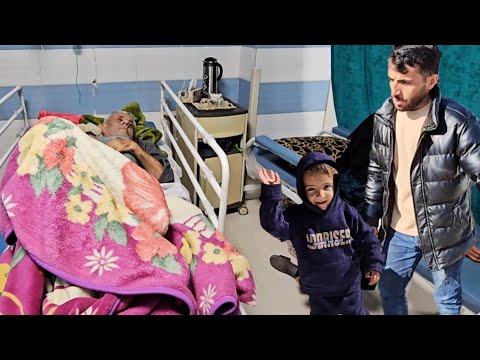 ❄️💔 From effort to hope… Majid's challenging day and grandfather's visit with the children and Omid