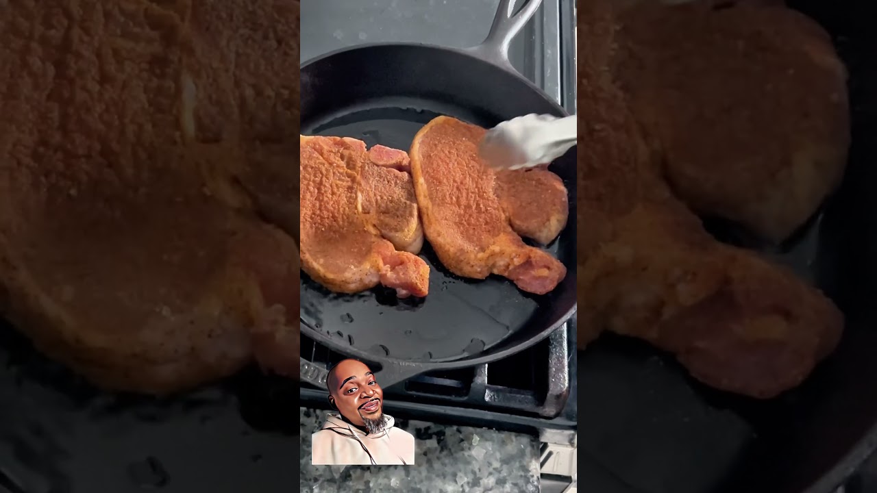 Part 1: PAN SEARED PORK CHOPS 🤤 I