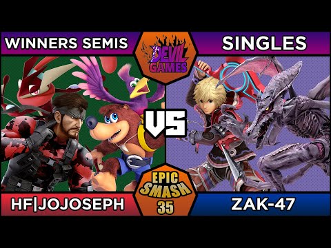 Epic Smash #35 (Singles): HF|Jojoseph vs zAK-47 - Winners Semis