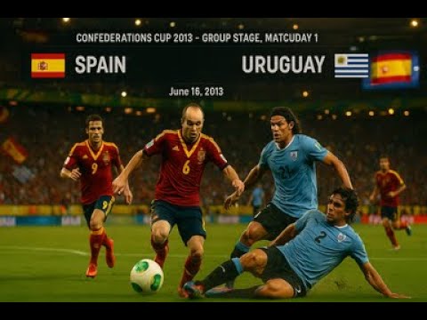 Spain vs Uruguay | Full Match | Confederations Cup 2013 – Group Stage, Matchday 1 | June 16, 2013