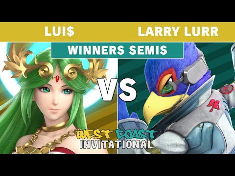 West Coast Invitational - Lui$ (Palutena) Vs. Larry Lurr (Falco) Winners Semis - Smash Ultimate