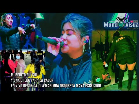 Mi bebito fiu fiu Y Una Chela Para la Calor EN VIVO DESDE CAJOLA Marimba Orquesta Maya Excelsior