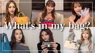 【カバンの中身】トップキャバ嬢の出勤＆同伴バッグ紹介します♡