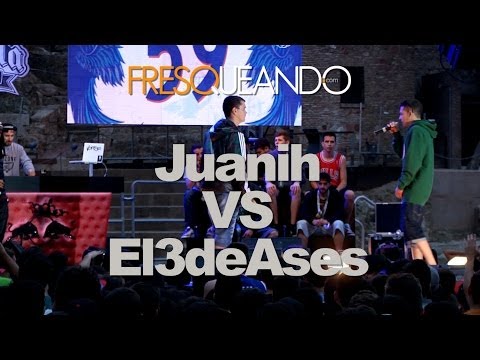 Juanih VS El3deases - Octavos - Batalla de los Gallos Málaga - Fresqueando