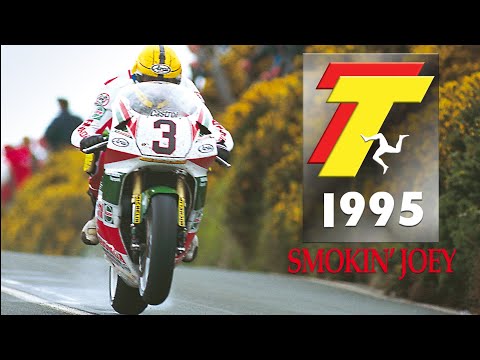 Isle of Man TT Races 1995 | Joey Dunlop wins the Lightweight Race