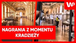 Download the video "Moment kradzieży w Luwrze. Nagrania z Galerii Apollo"
