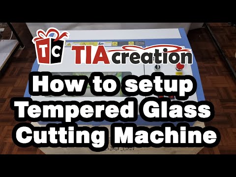 9h tempered glass laser cutting machine, cutting speed: 200 ...