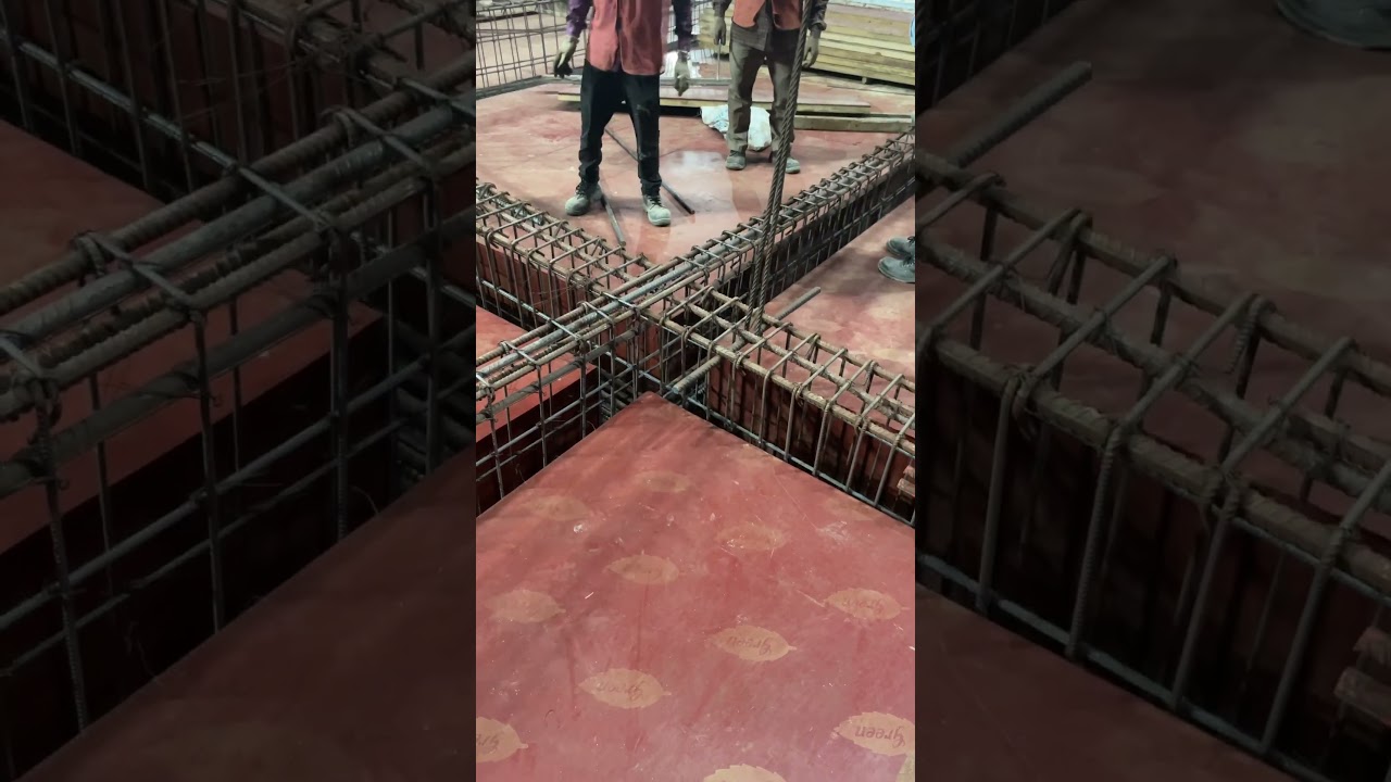 Correct  Position  for Slab beam  Rebar #construction #civil #engineering #trending #shorts