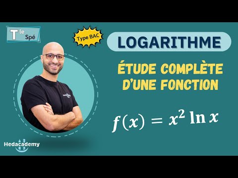 LOGARITHM f(x) = x² lnx - Complete study (or almost)