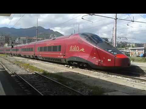 ETR 575 Italo in Arrivo a Salerno