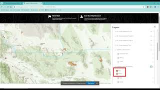 Using MLRS research map for surface mining activities
